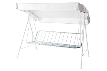 Riviera 3- pers. hammock, 84B - Vit/Rosa - Utemöbler - Utesoffa - Hammock