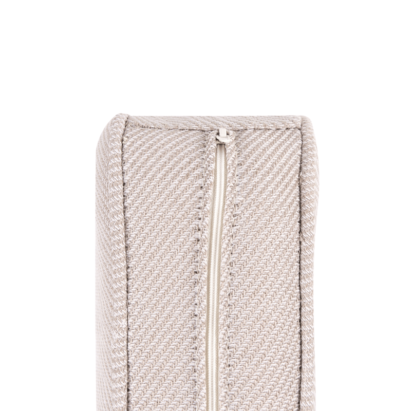 Soffa utomhus 2-Sits Omegana Utan Armstöd Konstrotting - Beige/Svart - Utemöbler - Utesoffa