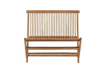 Soffbänk Ghana 100 cm Utomhus - Natur - Utemöbler - Utesoffa - Trädgårdsbänk & utebänk