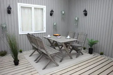 Delpino Utesoffa - Grå - Utemöbler - Loungemöbler - Loungesoffa