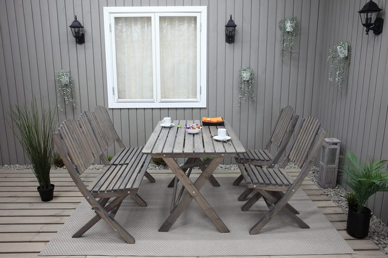 Delpino Utesoffa - Grå - Utemöbler - Loungemöbler - Loungesoffa