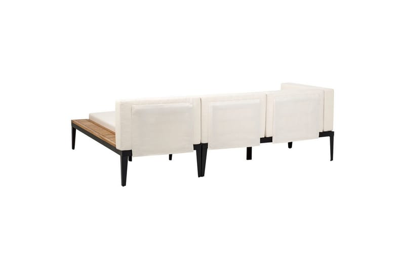Trädgårdssoffgrupp med bord 3-sits Bracciano - Utemöbler - Loungemöbler - Soffgrupp utomhus