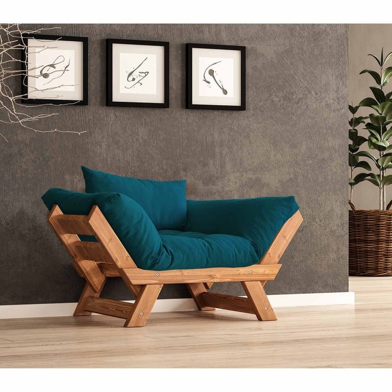 Zylar 2-sits Bäddsoffa - Mörkgrön - Möbler - Soffa - Bäddsoffa - Bäddsoffa 2 sits