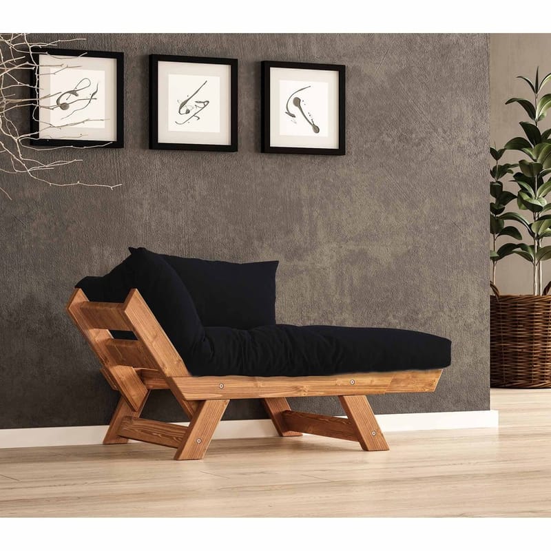 Zylar 2-sits Bäddsoffa - Svart - Möbler - Soffa - Bäddsoffa - Bäddsoffa 2 sits