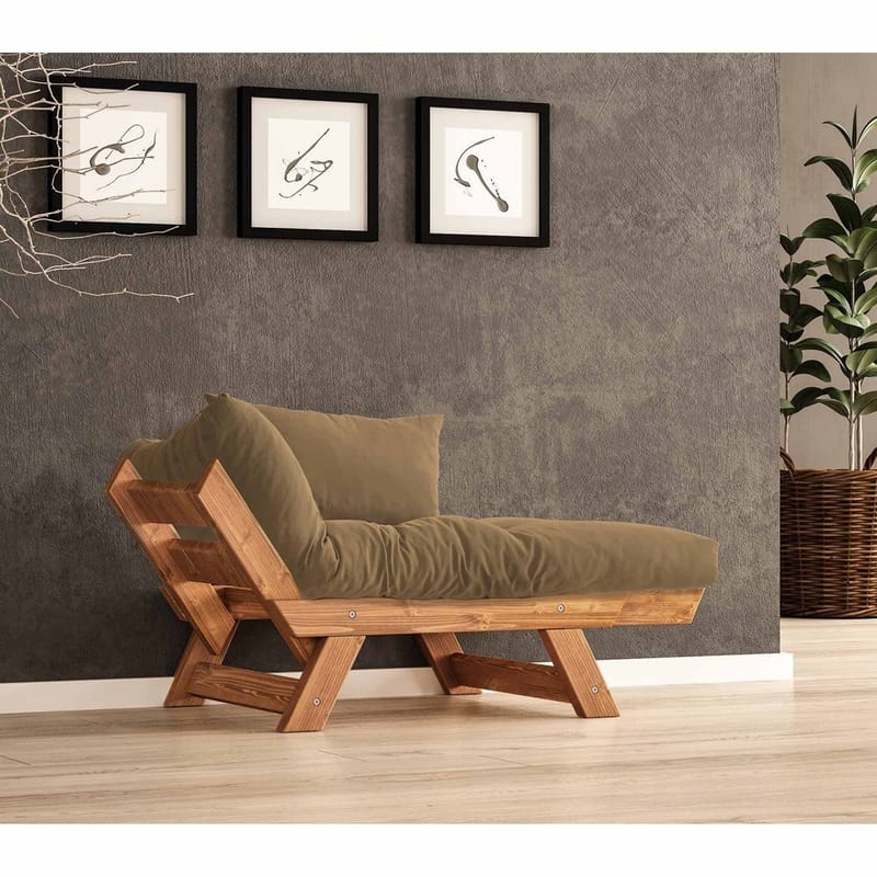 Zylar 2-sits Bäddsoffa - Taupe - Möbler - Soffa - Bäddsoffa - Bäddsoffa 2 sits