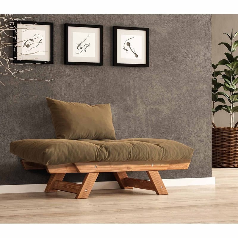 Zylar 2-sits Bäddsoffa - Taupe - Möbler - Soffa - Bäddsoffa - Bäddsoffa 2 sits