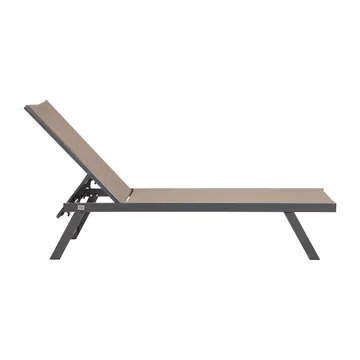 Däckstol Ario - Beige - Utemöbler - Utestol & trädgårdsstol - Solsäng & Solvagnar