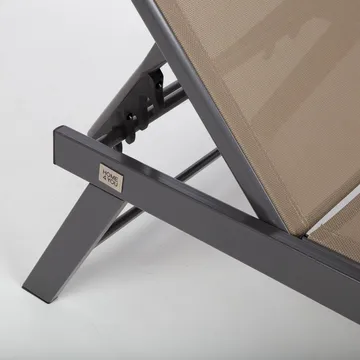 Däckstol Ario - Beige - Utemöbler - Utestol & trädgårdsstol - Solsäng & Solvagnar