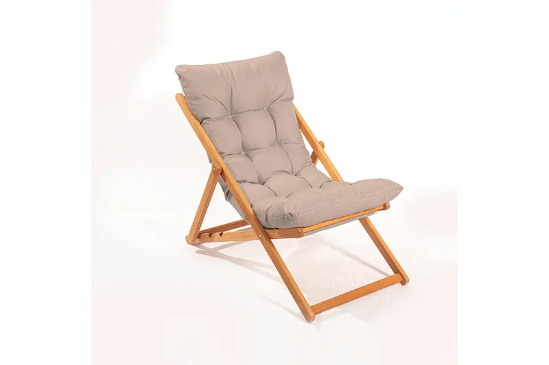 Gardellis Solstol 42x43 cm, Brun/Natur