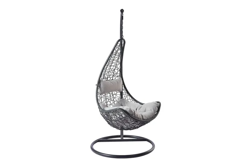 Kintore Hängstol Utomhus 95 cm - Grå - Utemöbler - Utestol & trädgårdsstol - Hängstol utomhus