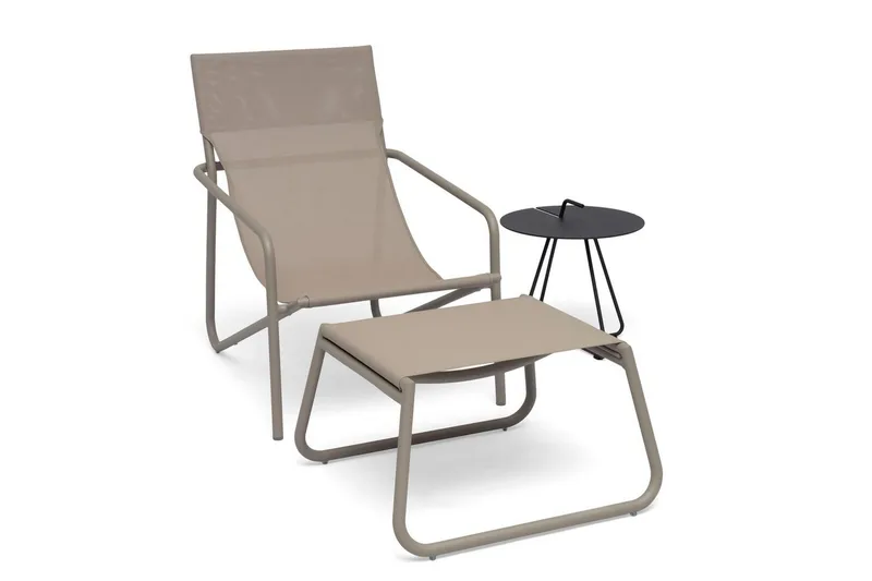 Hillerstorp Sandholma Solstol Beige - Beige - Utemöbler - Utestol & trädgårdsstol - Solstolar