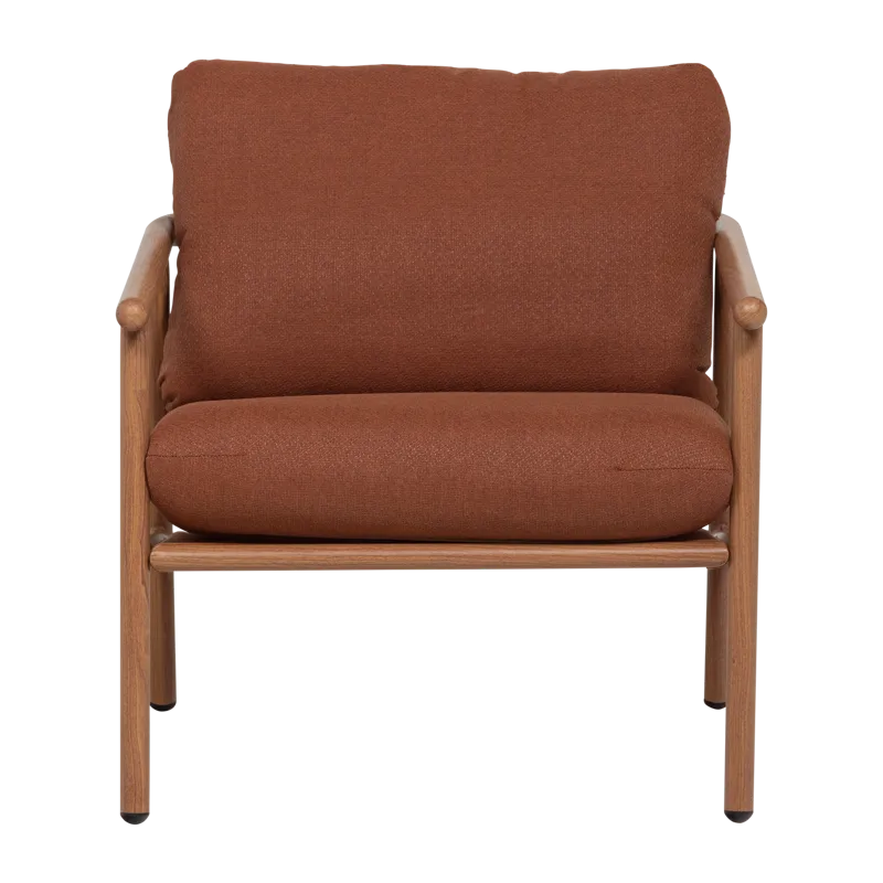 Loungestol Cavero 87 cm Utomhus - Terra - Utemöbler - Utestol & trädgårdsstol - Utefåtölj & loungefåtölj