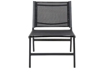 Montmagny Solstol 54x60 cm - Svart - Utemöbler - Utestol & trädgårdsstol - Solstolar