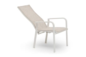 Hillerstorp Hånger Positionsstol 57x64 cm - Vit - Utemöbler - Balkong - Balkongmöbler - Balkongstol