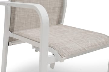 Hillerstorp Hånger Positionsstol 57x64 cm - Vit - Utemöbler - Balkong - Balkongmöbler - Balkongstol