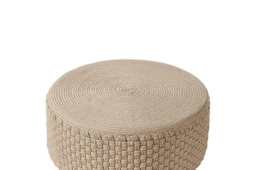 Sittpuff Mithi Beige - Beige - Utemöbler - Utestol & trädgårdsstol - Sittsäckar utomhus