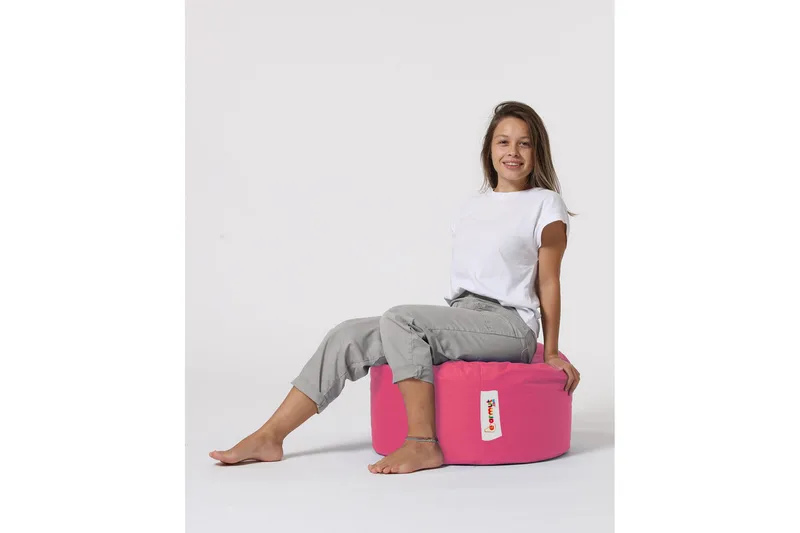 Salima Sittsäck Utomhus 55 cm - Rosa - Utemöbler - Utestol & trädgårdsstol - Sittsäckar utomhus