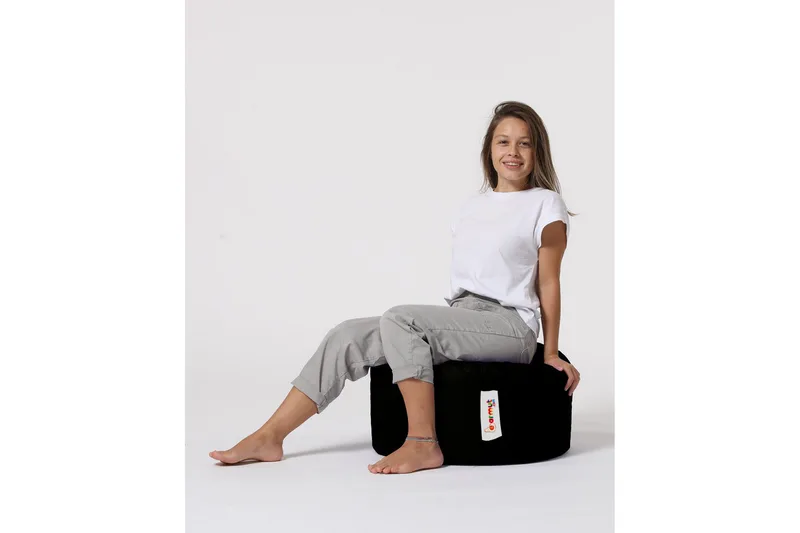 Salima Sittsäck Utomhus 55 cm - Svart - Utemöbler - Utestol & trädgårdsstol - Sittsäckar utomhus