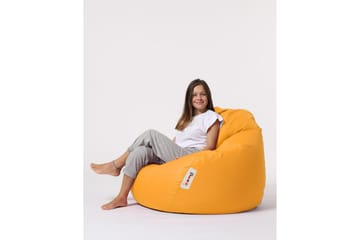 Sittsäckar utomhus Hunny Sittsäck Utomhus 115 cm Gul - Utemöbler - Utestol & trädgårdsstol - Sittsäckar utomhus