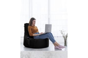 Sittsäckar utomhus Vikki Sittsäck Utomhus 70 cm Svart - Utemöbler - Utestol & trädgårdsstol - Sittsäckar utomhus