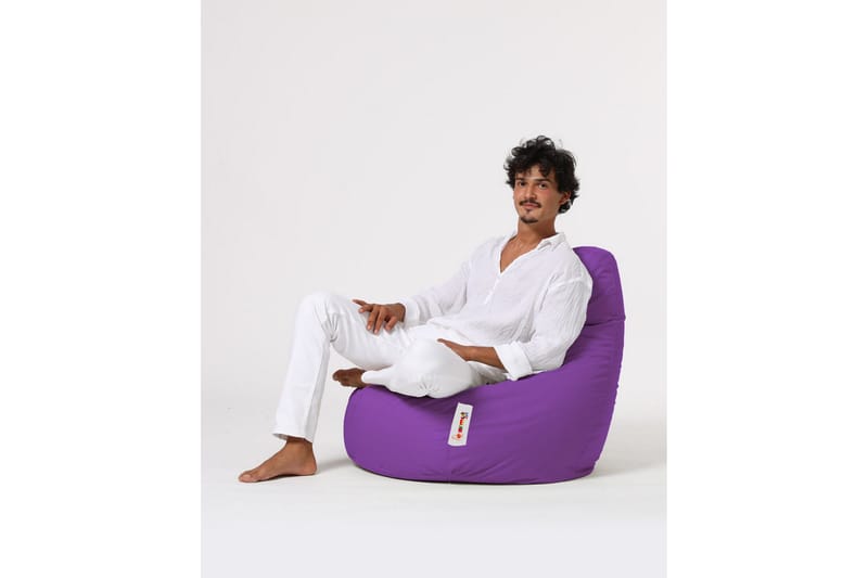 Sittsäckar utomhus Vinna Sittsäck Utomhus 80 cm Lila - Utemöbler - Utestol & trädgårdsstol - Sittsäckar utomhus