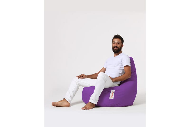 Sittsäckar utomhus Vinna Sittsäck Utomhus 80 cm Lila - Utemöbler - Utestol & trädgårdsstol - Sittsäckar utomhus