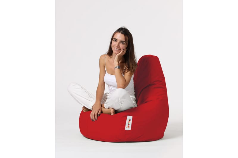 Vinna Sittsäck Utomhus 80 cm - Röd - Utemöbler - Utestol & trädgårdsstol - Sittsäckar utomhus