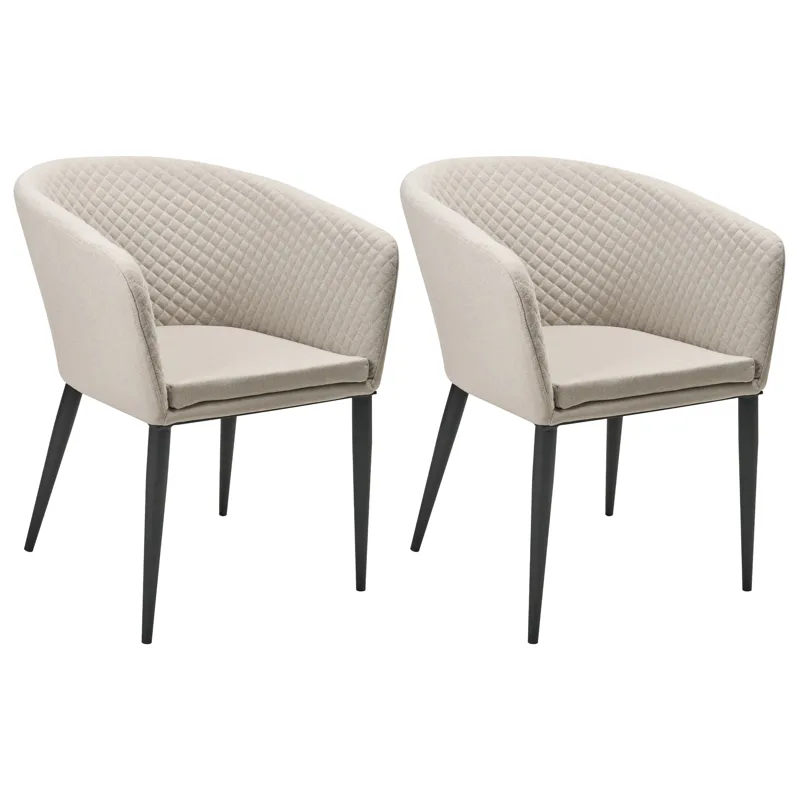 Stol utomhus Curgos, Beige/Svart