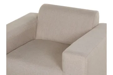 Hughen Utefåtölj 2-pack - Beige/Svart - Utemöbler - Utestol & trädgårdsstol - Utefåtölj & loungefåtölj
