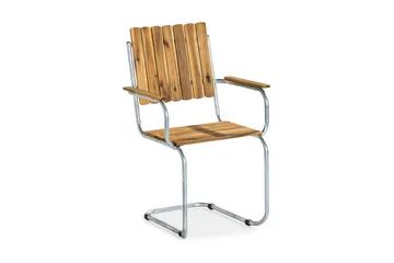 Arild Matgrupp 110 cm Rund + 4 st Matstolar - Utemöbler - Utegrupp - Matgrupp utomhus