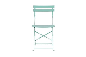 Alatri Balkongset 60 cm + 2 Utestolar - Mintgrön - Utemöbler - Utegrupp - Cafeset