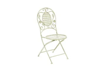 Balkongset av Utebord och 2 Utestolar ljusgrön BIVIO - Grön - Utemöbler - Utegrupp - Cafeset