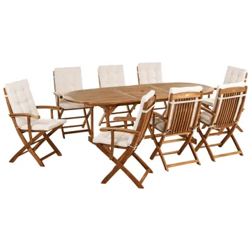 Matgrupp Maui Premium - Ljusbeige - Utemöbler - Utegrupp - Matgrupp utomhus