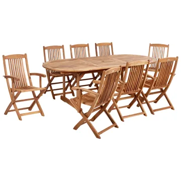Matgrupp Maui Premium - Ljusgrön - Utemöbler - Utegrupp - Matgrupp utomhus