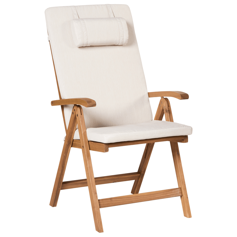 Matgrupp utomhus 6-Sits Java Premium Akaciaträ - Brun/Ljusbeige - Utemöbler - Utegrupp - Matgrupp utomhus