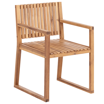 Matgrupp utomhus 8-Sits Sassari Premium med Kuddar Akaciaträ - Brun/Beige - Utemöbler - Utegrupp - Matgrupp utomhus