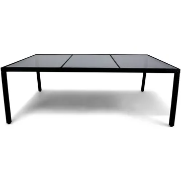 Stockevik Matgrupp Utomhus 220 cm + 10 st Matstolar Utomhus - Antracit - Utemöbler - Utegrupp - Matgrupp utomhus