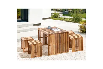 Matsalsset Bellano 4-Sits - 4-Sits - Utemöbler - Utegrupp - Matgrupp utomhus