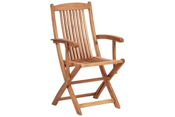 Matsalsset Maui II med parasoll Ljus trä/beige, 6-Sits - Ljus trä/beige, 6-Sits - Utemöbler - Utegrupp - Matgrupp utomhus